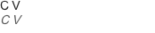 CV
